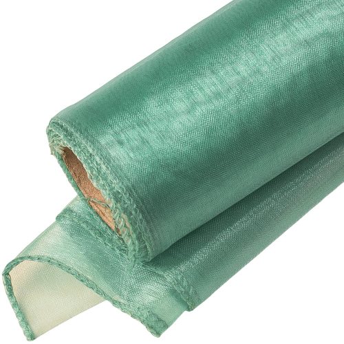 Organza 12cm x 8.2m - Vintage green