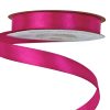 Satin ribbon 12mm x 22.86m - Dark pink