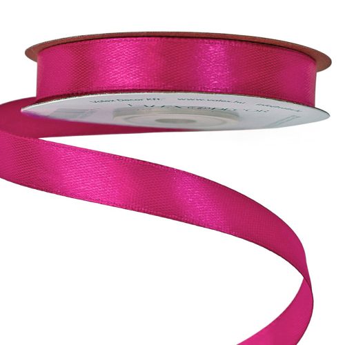Satin ribbon 12mm x 22.86m - Dark pink