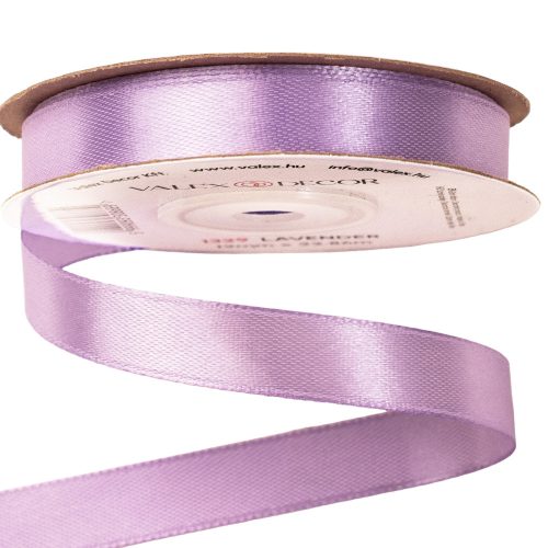 Satin ribbon 12mm x 22.86m - Lavender