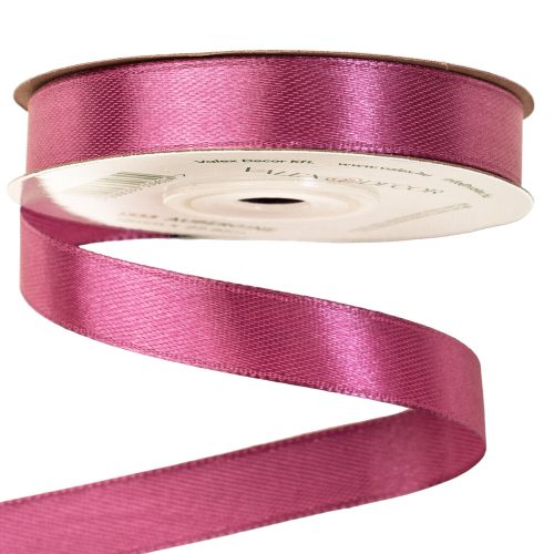Satin ribbon 12mm x 22.86m - Aubergine