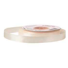 Satin ribbon 12mm x 22.86m - Champagne