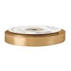 Satin ribbon 12mm x 22.86m - Gold brown