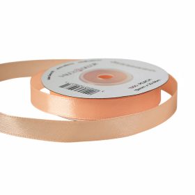 Satin ribbon 12mm x 22.86m - Peach