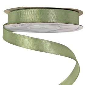 Satin ribbon 12mm x 22.86m - Vintage green