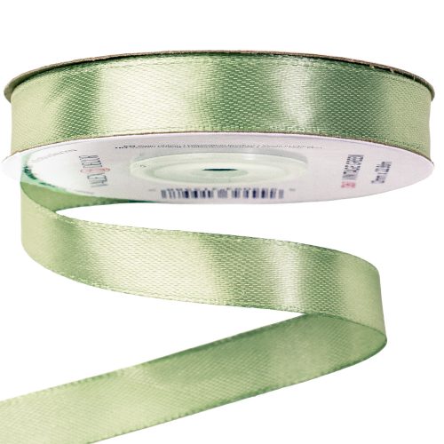 Satin ribbon 12mm x 22.86m - Vintage green