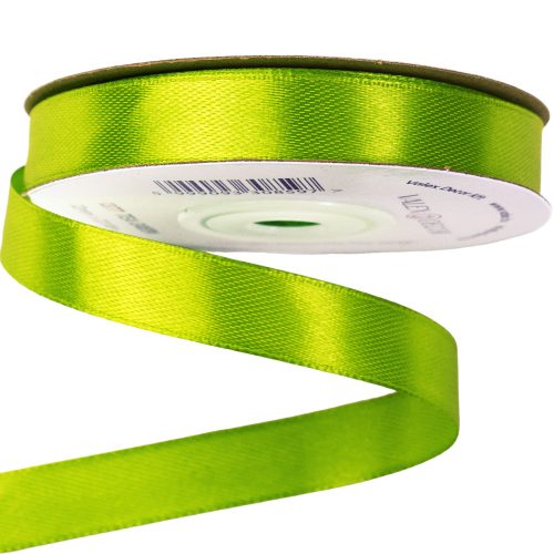 Satin ribbon 12mm x 22.86m - Tea green