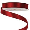 Satin ribbon 12mm x 22.86m - Burgundy