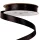 Szatén szalag 12mm x 22.86m - Fekete