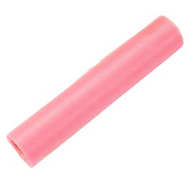 Csillogó fényű organza dekoranyag 23,5cm - Rózsaszín