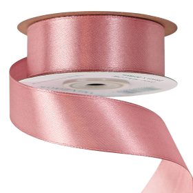 Szatén szalag 25mm x 22.86m - Mályva