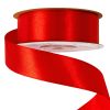 Szatén szalag 25mm x 22.86m - Piros
