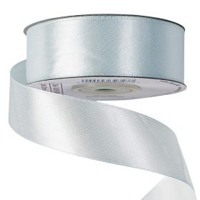 Szatén szalag 25mm x 22.86m - Halványkék