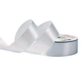 Szatén szalag 25mm x 22.86m - Halványkék