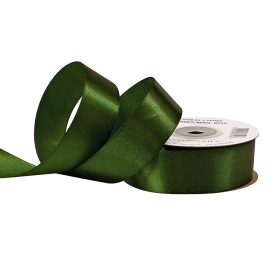 Szatén szalag 25mm x 22.86m - Sötétzöld