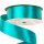 Satin ribbon 25mm x 22.86m - Turquoise