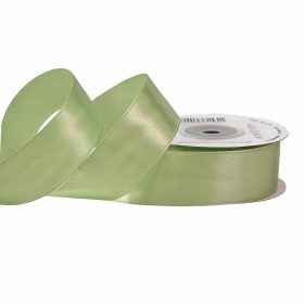 Szatén szalag 25mm x 22.86m - Vintage Zöld