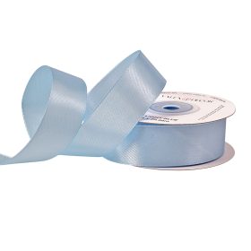 Szatén szalag 25mm x 22.86m - Világoskék