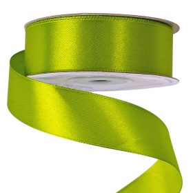Szatén szalag 25mm x 22.86m - Teazöld