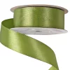 Szatén szalag 25mm x 22.86m - Mohazöld