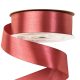 Satin ribbon 25mm x 22.86m - Bronze Rosé
