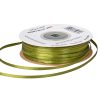 Satin ribbon 3mm x 91.44m - Olive Green