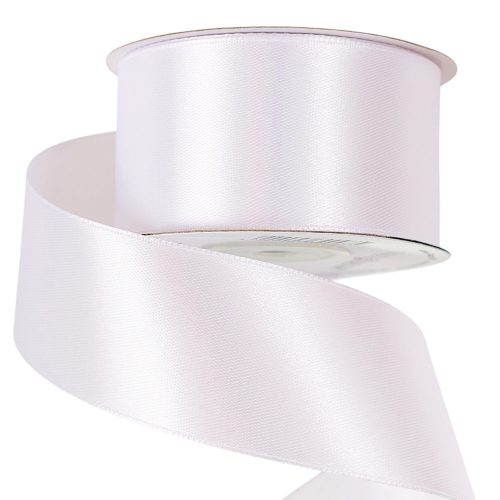 Szatén szalag 38mm x 22.86m - Fehér