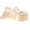 Szatén szalag 38mm x 22.86m - Ekrü