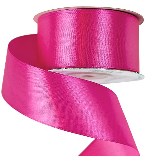 Szatén szalag 38mm x 22.86m - Sötét rózsaszín