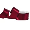 Szatén szalag 38mm x 22.86m - Wine red
