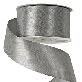 Szatén szalag 38mm x 22.86m - Kékes ezüst