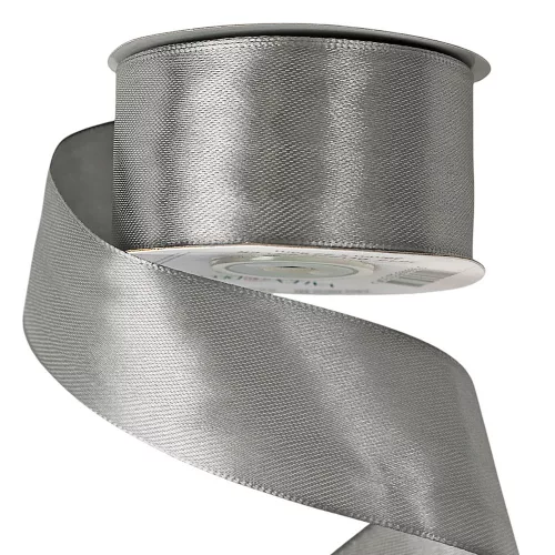 Szatén szalag 38mm x 22.86m - Kékes ezüst