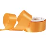 Szatén szalag 38mm x 22.86m - Pasztell narancs