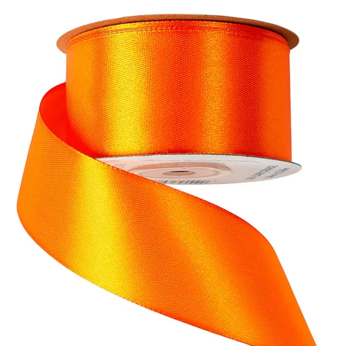 Szatén szalag 38mm x 22.86m - Sötét narancssárga
