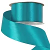 Szatén szalag 38mm x 22.86m - Türkizkék