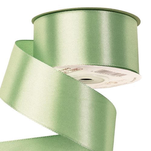 Satin ribbon 38mm x 22.86m - Vintage green