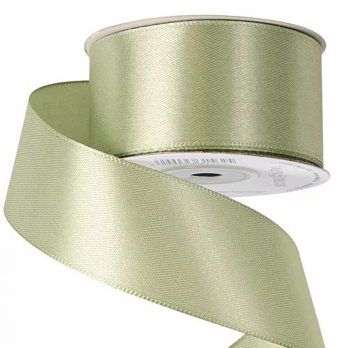 Szatén szalag 38mm x 22.86m - Vintage Zöld