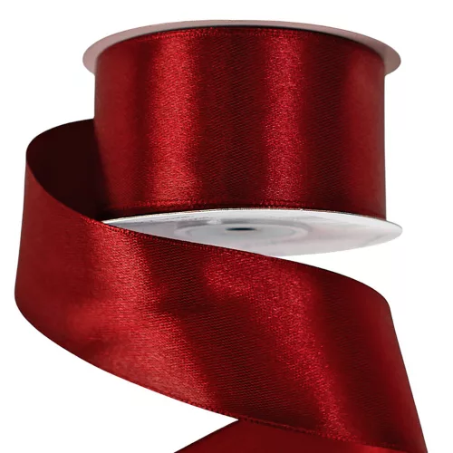 Szatén szalag 38mm x 22.86m - Bordó