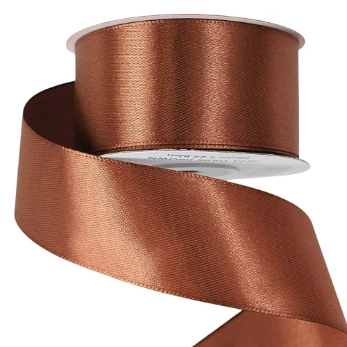 Szatén szalag 38mm x 22.86m - Sötétbarna