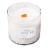 "Hello Winter" glass, scented candle 9.7 x 11.4cm, in a gift box