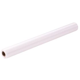 Csillogó fényű organza dekoranyag 47cm - Fehér