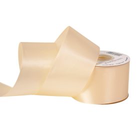 Szatén szalag 50mm x 22.86m - Ekrü