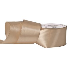 Szatén szalag 50mm x 22.86m - Bézs