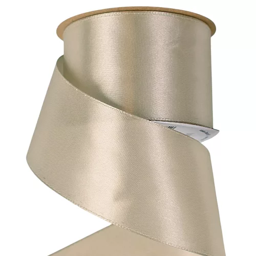 Satin ribbon 50mm x 22.86m - Grey