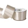 Satin ribbon 50mm x 22.86m - Grey