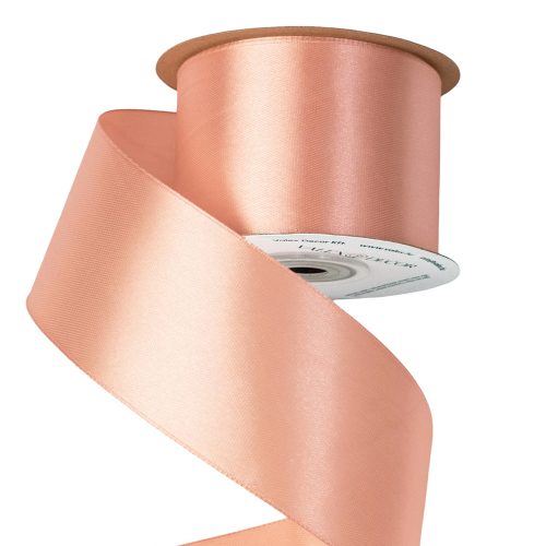 Satin ribbon 50mm x 22.86m - Powder Beige