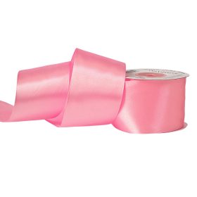 Szatén szalag 50mm x 22.86m - Rózsaszín
