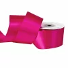 Satin ribbon 50mm x 22.86m - Dark pink