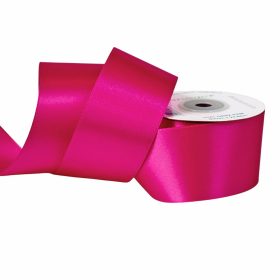 Szatén szalag 50mm x 22.86m - Sötét rózsaszín