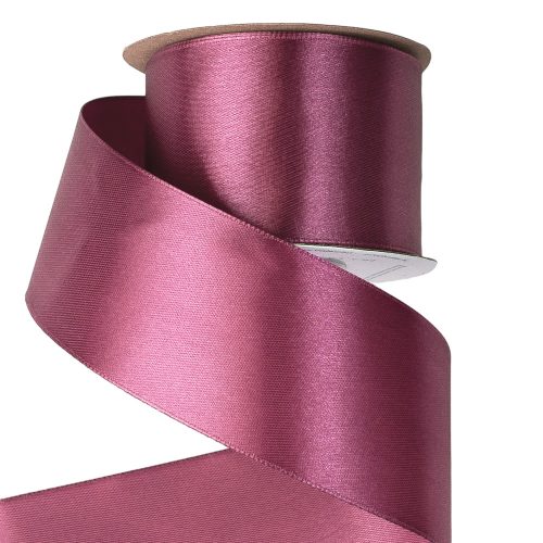 Satin ribbon 50mm x 22.86m - Aubergine